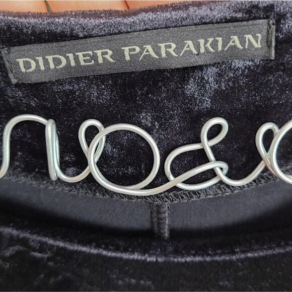 DidierāParakian VelvetĀ Midi Floralā CocktailāPartyāDressā10 - Picture 4 of 6